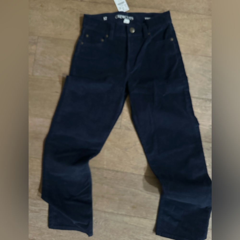 Crewcuts Deep Blue Corduroy Pants